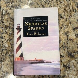 Nicholas Sparks 'True Believer' Hardcover Book